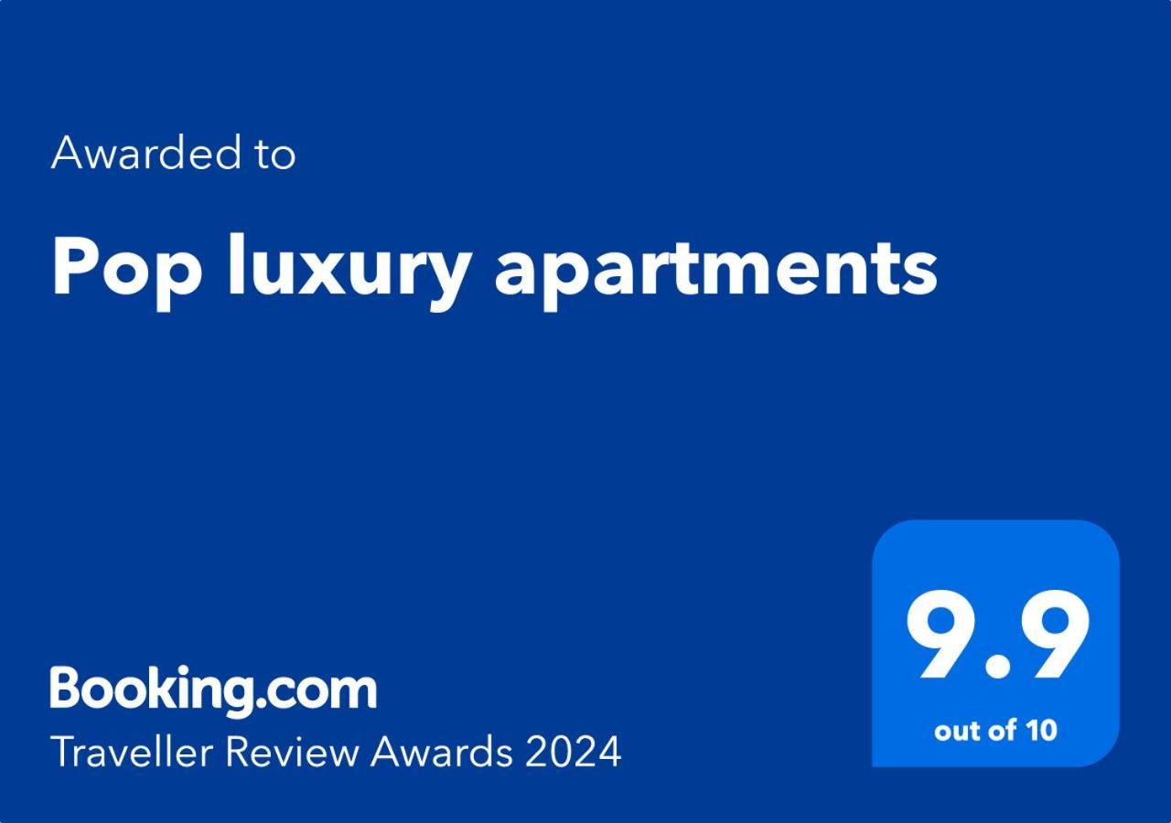 Pop Luxury Apartments Belgrado Buitenkant foto